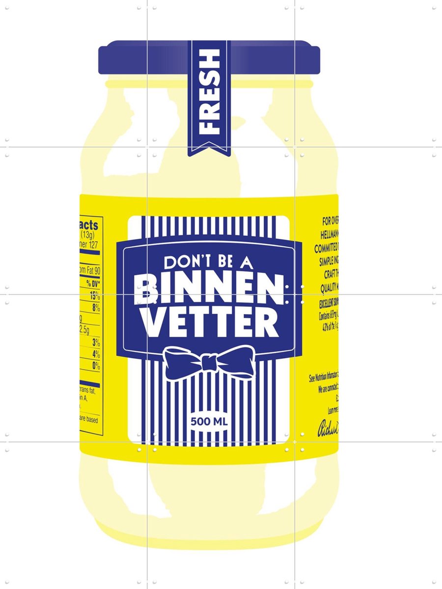 IXXI Binnenvetter, Studio Turbo - 60 x 80 cm - Gratis ophangtool - Grote wanddecoratie en posters - Pop art, Grafisch Ontwerp, Illustraties, Speels