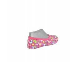 Beck JOC - Kinderballetschoenen - Roze - Wsuwaane - Patroon