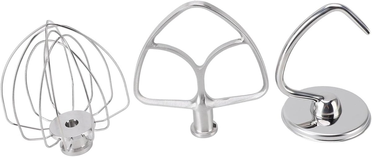 Standmixer Accessoires - Mixer Hulpstukken - Bakken en Koken - Roestvrij Staal - Diverse Maten