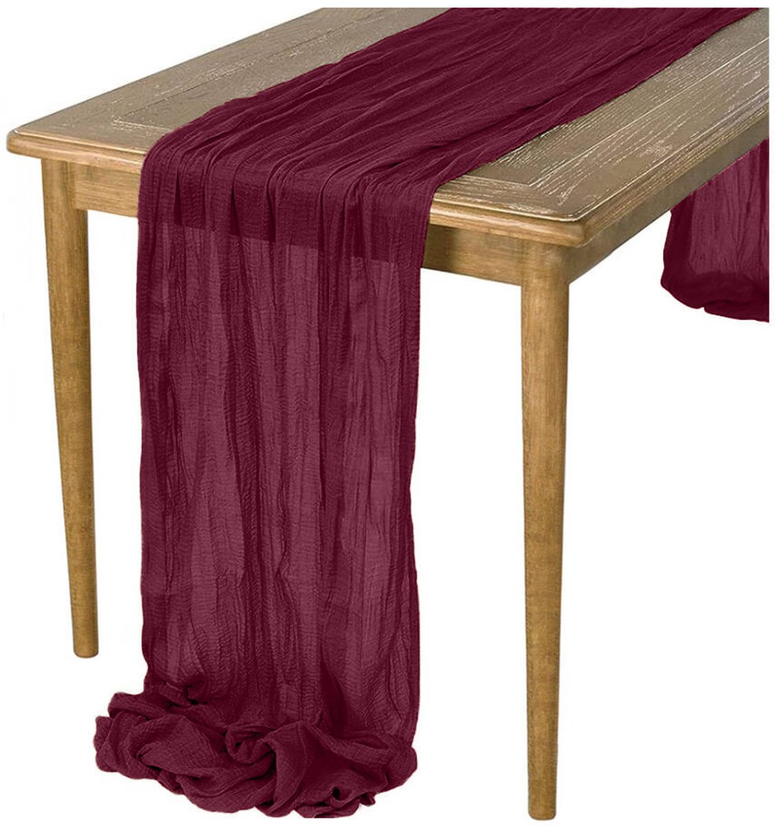 Meble odNowa - Boho Bieżnik - Rustiek - Rood - 90x300 cm