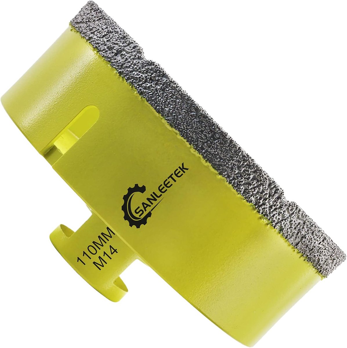 Diamant tegelboor - Gatenzaag - Keramiek snijden - Vacuümgelast - 110mm - Geel