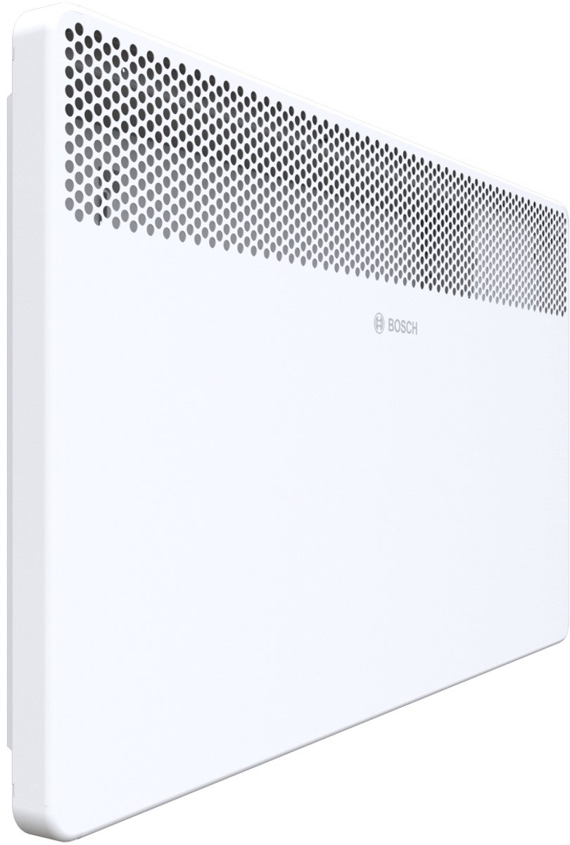 Bosch Heat Convector 4000-20 - Elektrische convector voor ruimtes tot 20 m² - Individueel instelbaar - Met LED-display, oververhittingsbeveiliging en kinderslot - Eenvoudige montage - 2000 W