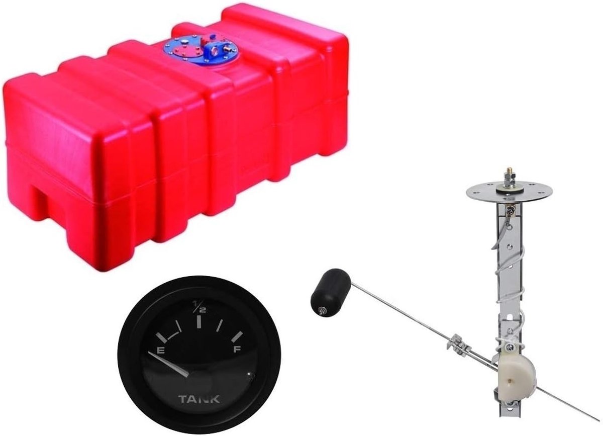 Boottank Benzinetank - Brandstoftank - Watersport Varen - Inclusief Tankmeter - 42 Liter
