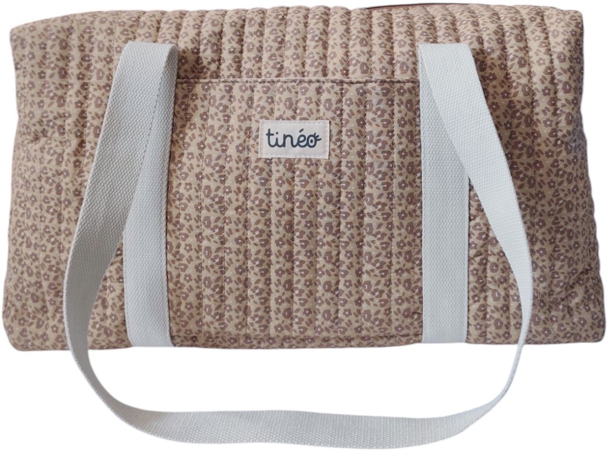 Luiertas - TINEO - 40 x 22 x 24 cm - Leopard