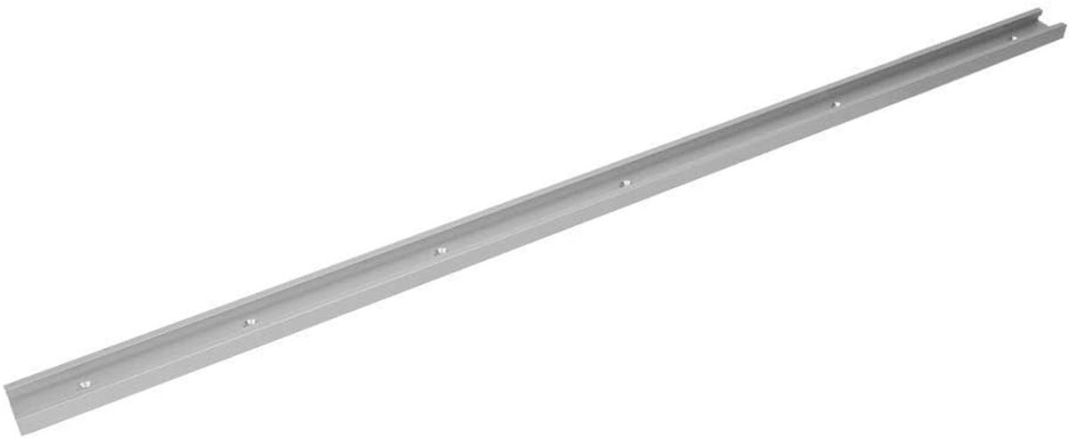 Aluminium T-Track - Zaagtafel Accessoire - Precisie Werk - Verstelbare Lengte - 1000mm