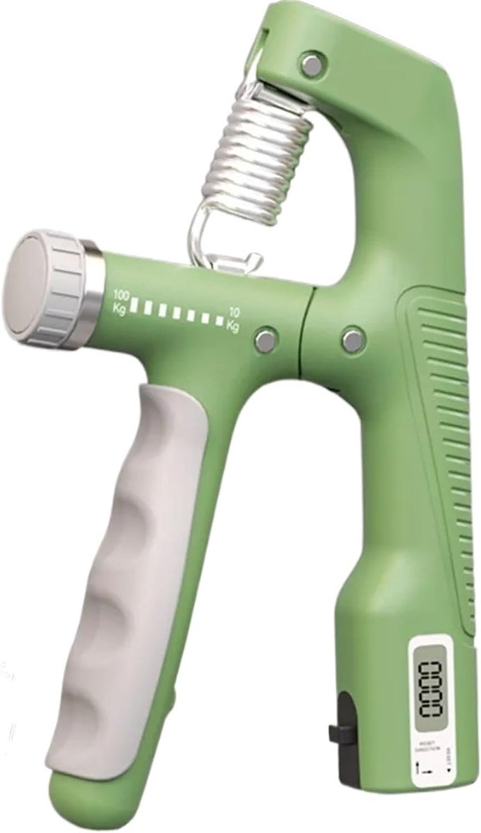 Grip Versterker - Handgrepen Trainer - Kracht Opbouwen - Verstelbare Weerstand - 200 Gram - Groen