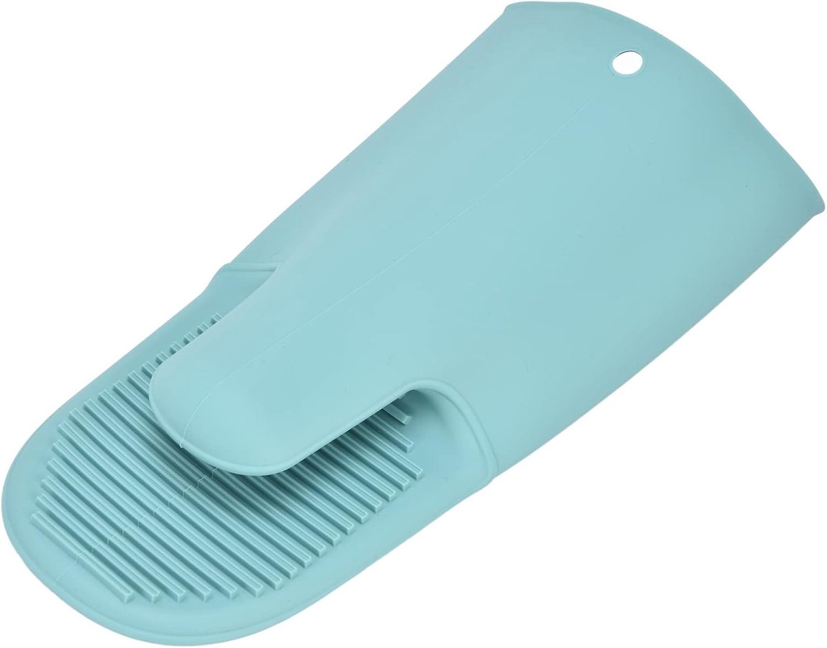 Ovenwanten Isolatie - Hittebestendige Handschoenen - Veilig Koken - Antislip Ontwerp - 28 x 14 cm - Groen