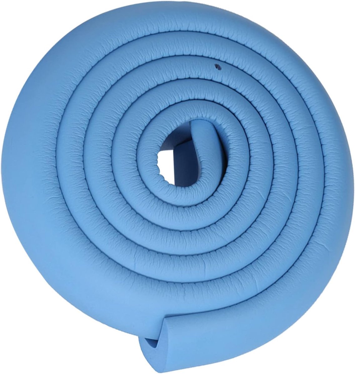 Hoekbeschermer Zacht - Randbescherming Meubels - Kind Veiligheid - L-vormige Pasvorm - 200cm Lengte - Blauw