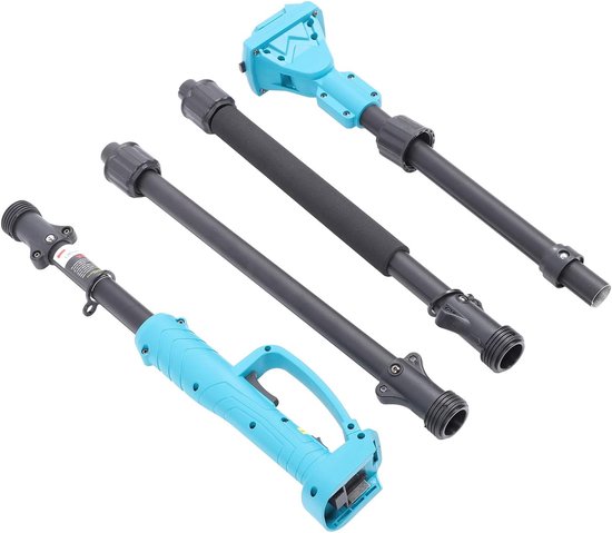 Elektrische Telescopische Kettingzaag - Takkenzaag Snoeizaag - Hoog Snoeiwerk Boomverzorging - Verstelbare Lengte Hoek - 2 Meter - Blauw — afbeelding 3