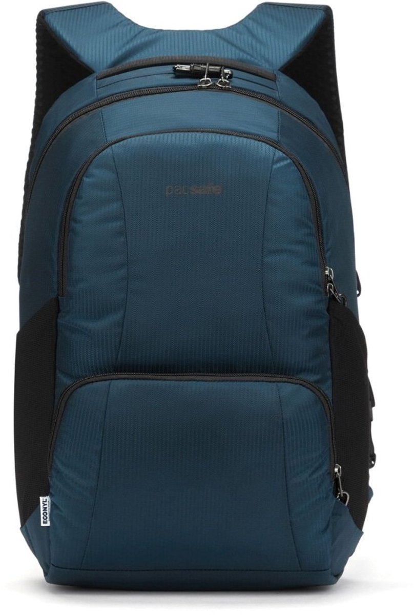 Pacsafe Metrosafe Backpack - 25 L - Rugzak - RFID-blokkerend - Anti-diefstal - Beveiligde Reistas - Geschikt voor 16-inch laptop - Blauw