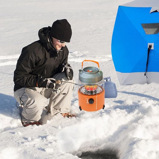 Camping Verwarming - Gas Kachel - Outdoor Warmte - Met Handgreep - 13.6 x 13.6 x 15.6 cm — afbeelding 4