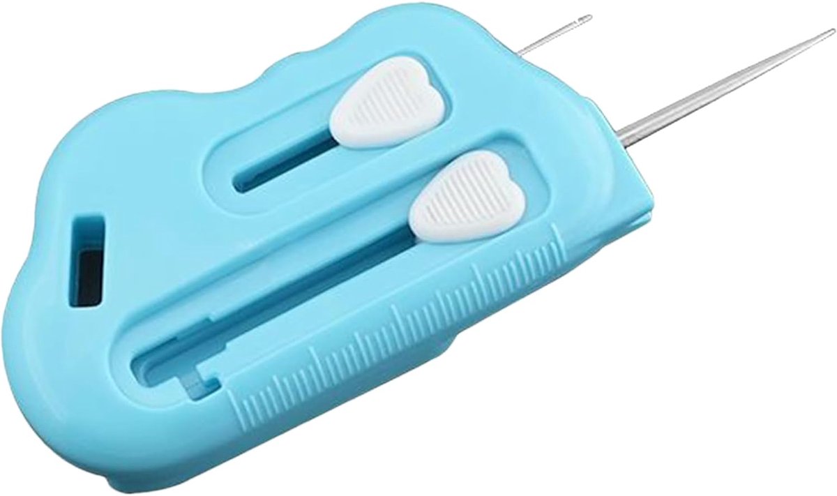 Naaigeleider Zoom - Quilting Hulp - Stoffen Lijnen - Magnetische Bevestiging - 7 x 4 cm