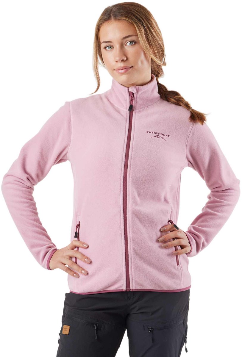 Swedemount Stryn Fleece – Fleecejack voor dames Dustyrose