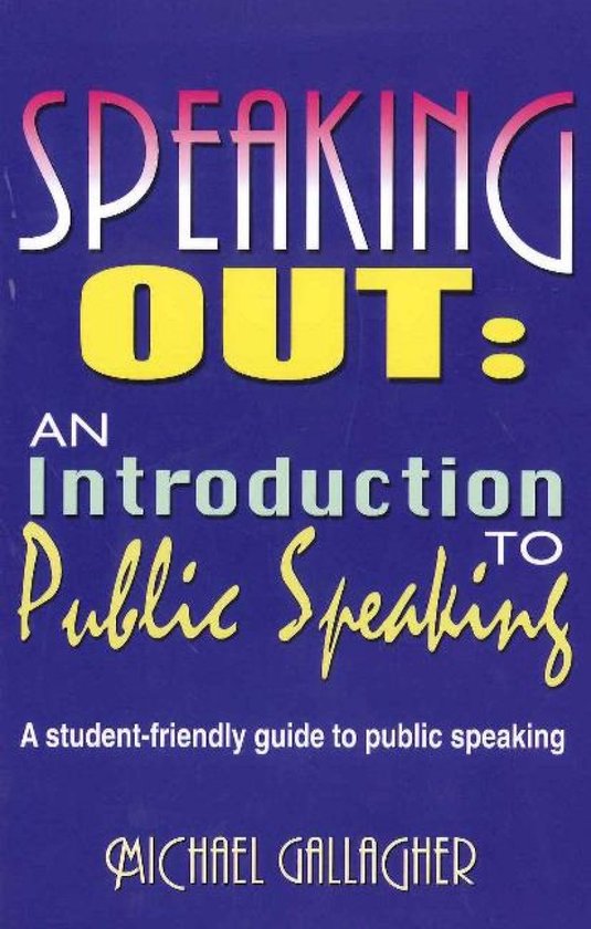 Speaking Out - cover