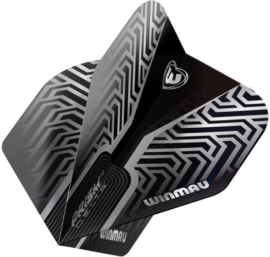 Winmau Prism Delta Silver - Dart Flights van Winmau — afbeelding 3
