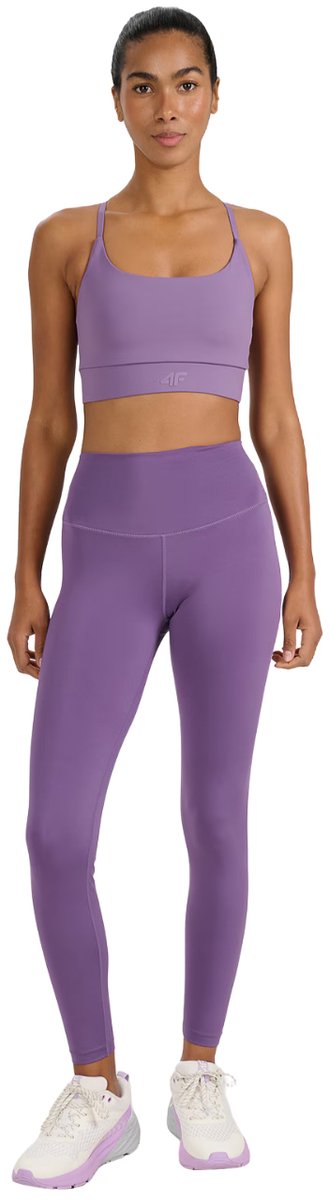 4F Legging Dames FNK Paars - Maat L — afbeelding 4