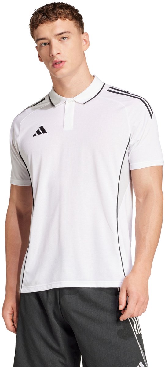 adidas T-shirt Heren Tiro 25 Competition Poloshirt Wit - Maat 2XL