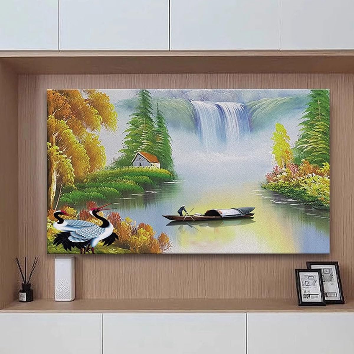Universele TV-hoes - Monitorbeschermer - Scherm Bescherming - Waterdicht Stof- en Zonwerend - 32-70 inch
