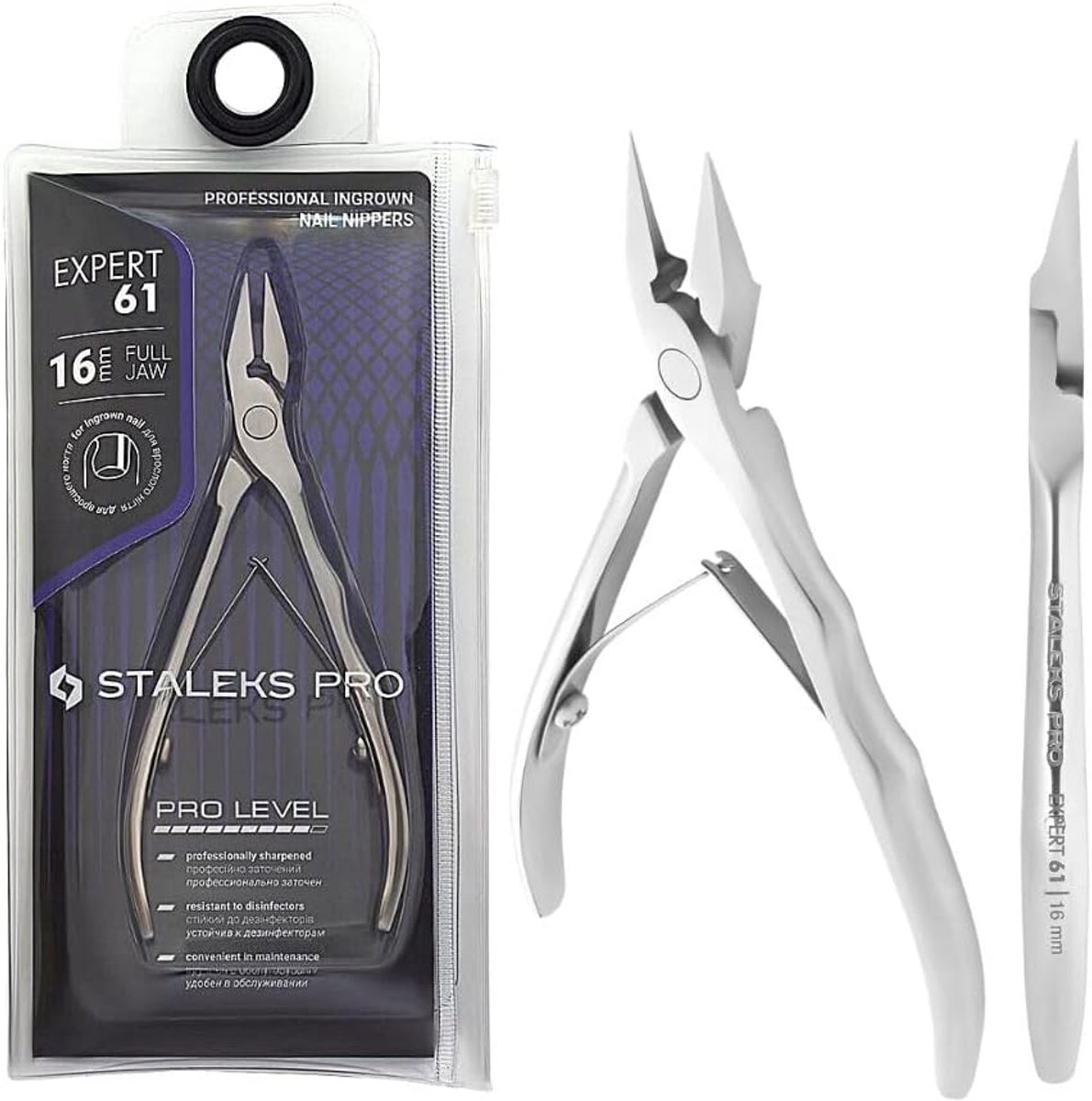 Professionele Nagelknipper voor Ingegroeide Teennagels - 16mm Snijblad - Roestvrij Staal