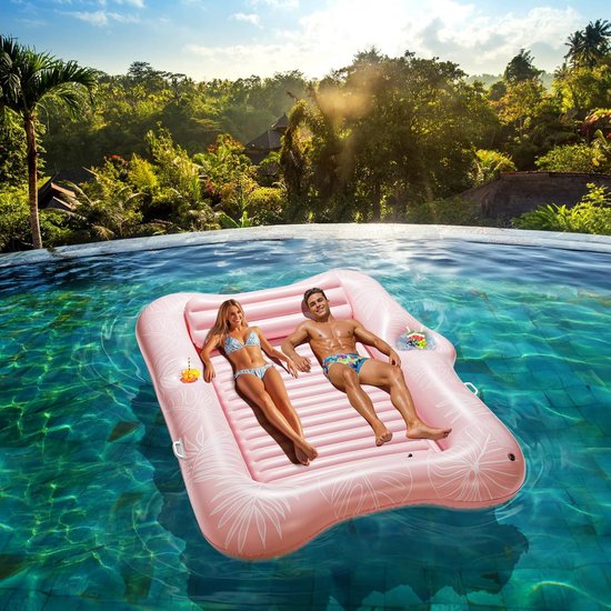 Tanning Pool Bed - Luchtbed Zwembad Opblaasbaar - Summer — afbeelding 3