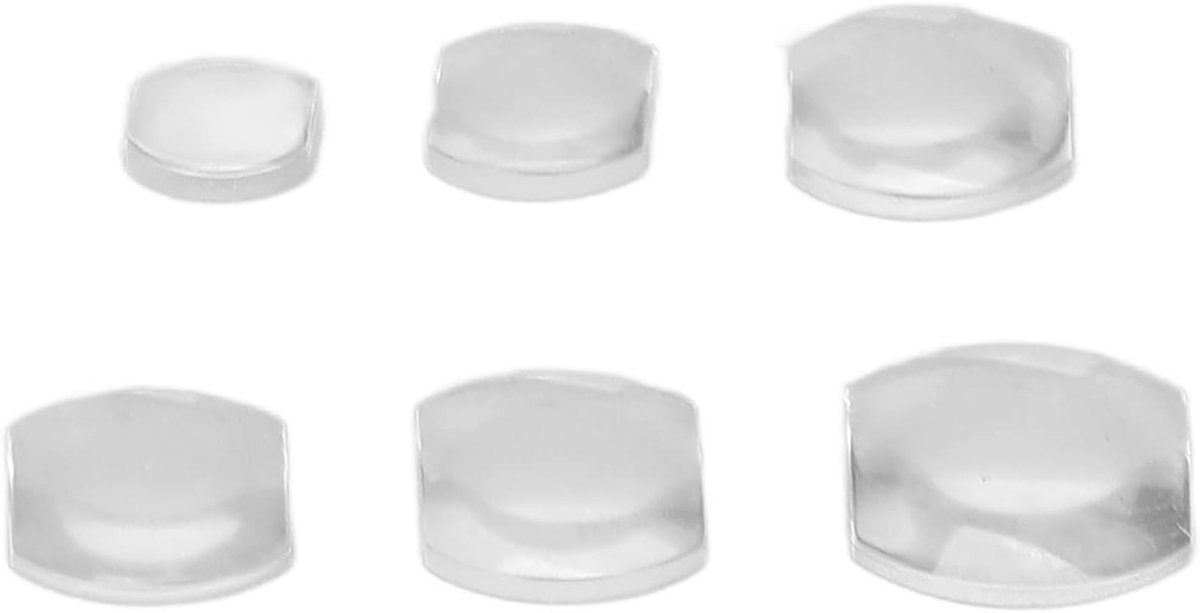 Horloge Vergrootglas - Kalender Loep - Horloge Reparatie - 6 Verschillende Maten - 3.5x3mm tot 7x5.5mm