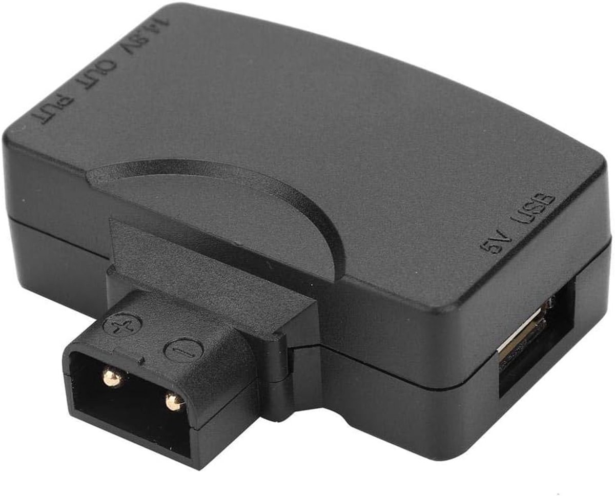 D-Tap naar USB-adapter 5V - Compacte stroomomzetter voor camera en smartphone