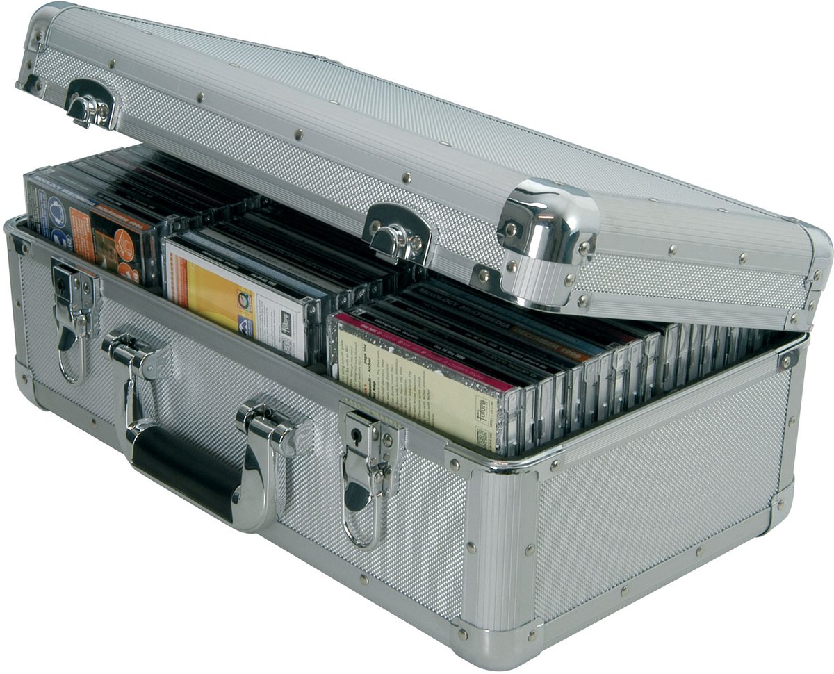 Citronic CDA:60 Aluminium CD koffer voor 60 cd's
