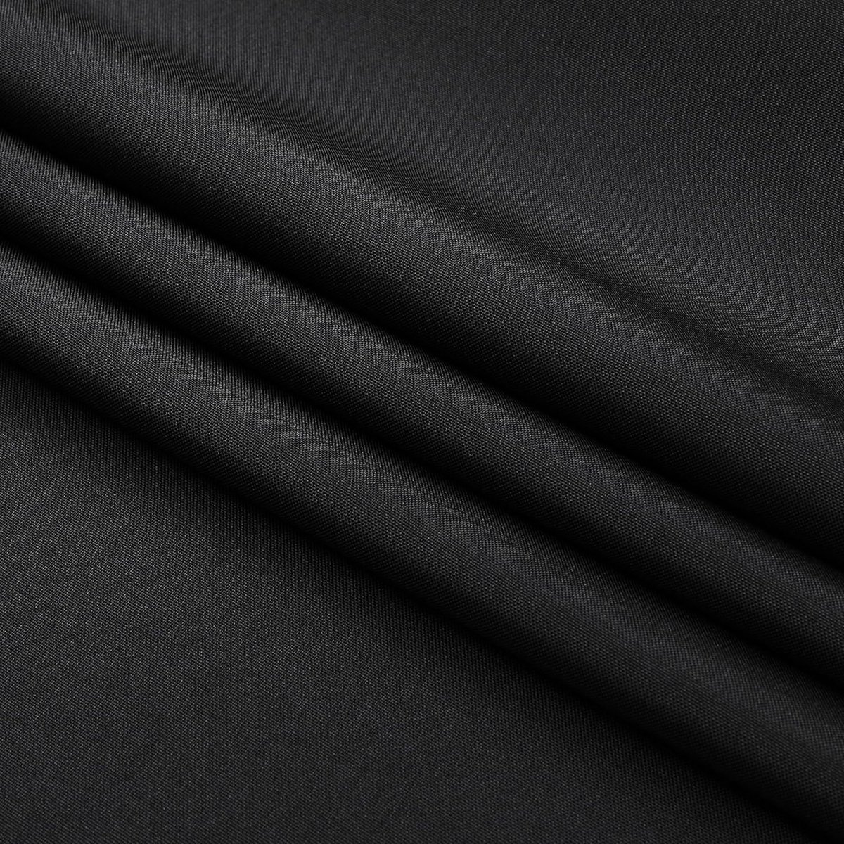 Tafelkleed rond 140 cm zwart polyester Home Direct
