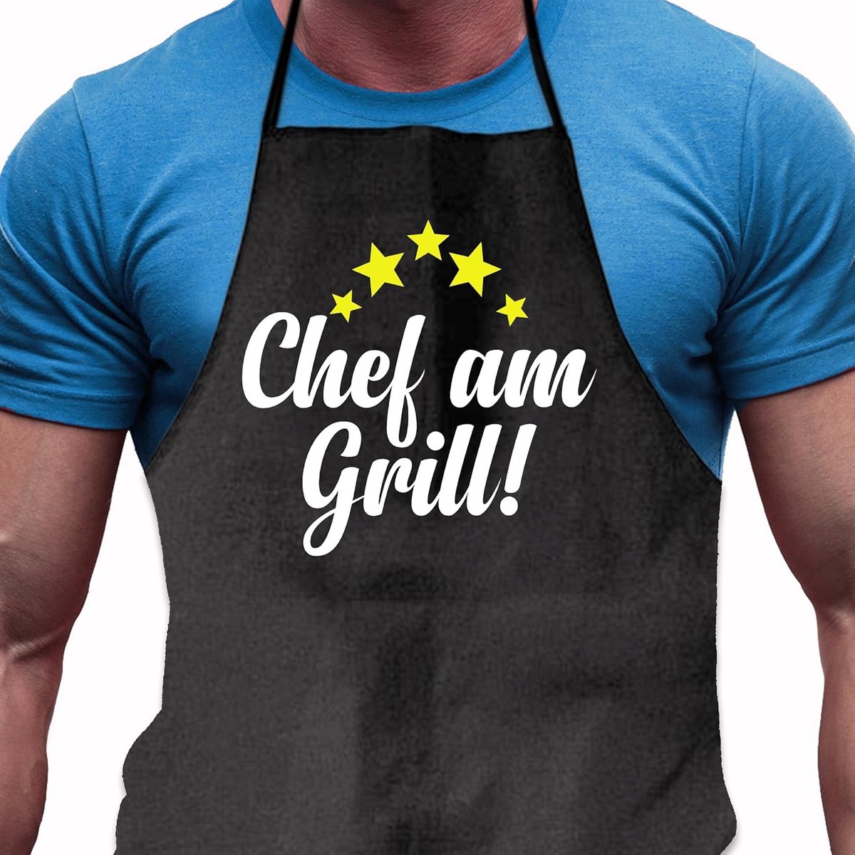 Grappig BBQ Schort voor Heren en Grillmasters