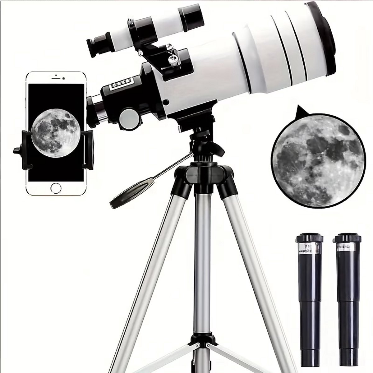 HD Stargazing Telescoop F30070 – Ideaal voor Sterren, Maan en Vogels