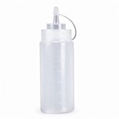 Poffertjes Spuitfles - Beslagspuit - 240 ML - Poffertjes Fles - Doseerfles - Poffertjes Accessoires Set - Beslag Fles