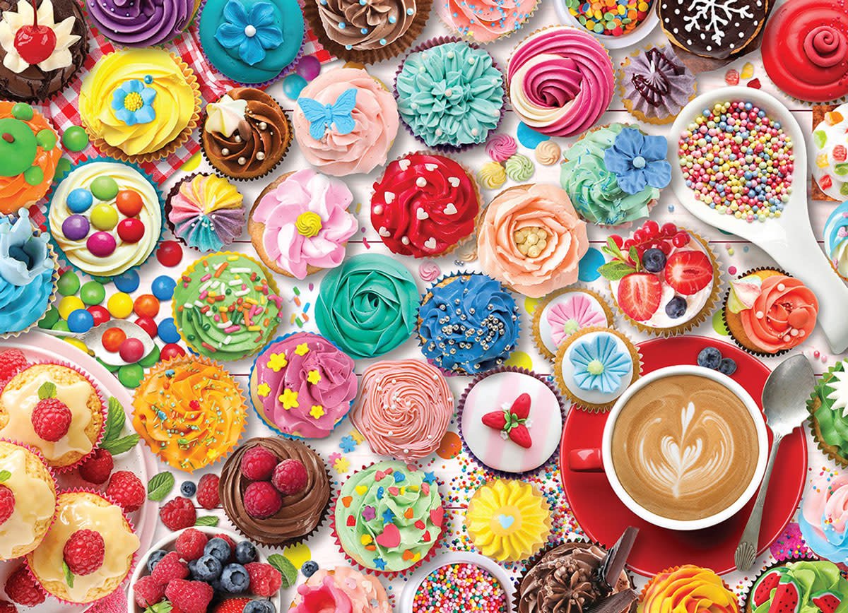 Eurographics Puzzel Cupcake Party - 1000 stukjes