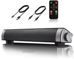 Soundbar – Soundbar met Draadloze Subwoofer – Box – TV Speaker – Soundbars – Bluetooth – Ingebouwde subwoofer – Home Cinema Geluid- Zwart