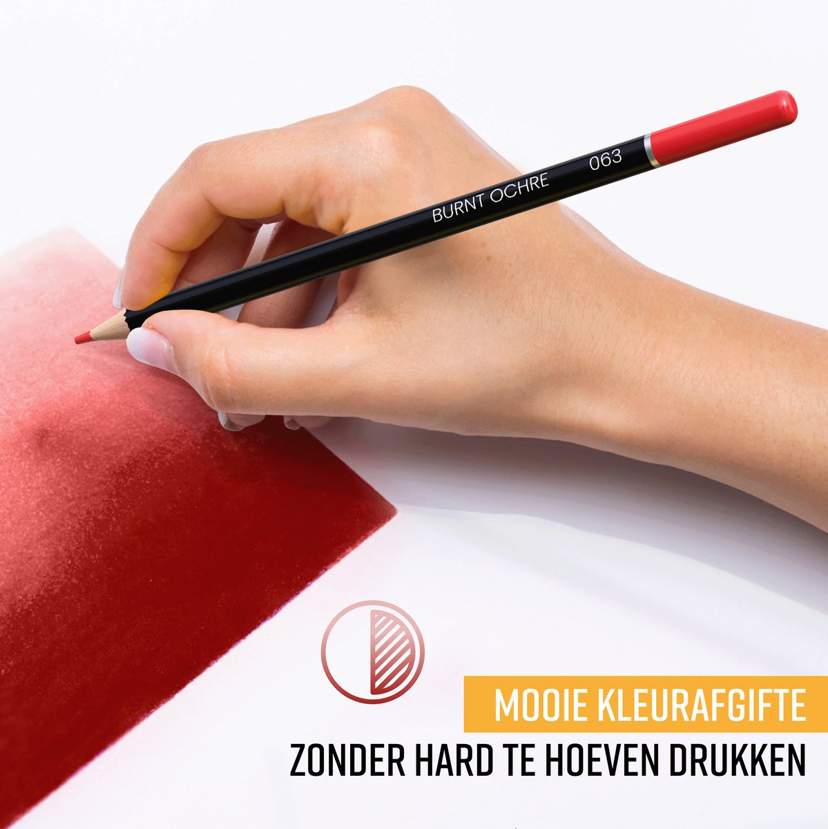 NAPI 72 Kleurpotloden Incl. Video Cursus - Professionele Set - Potloden op Oliebasis - Tekenset voor Volwassenen en Kinderen — afbeelding 4
