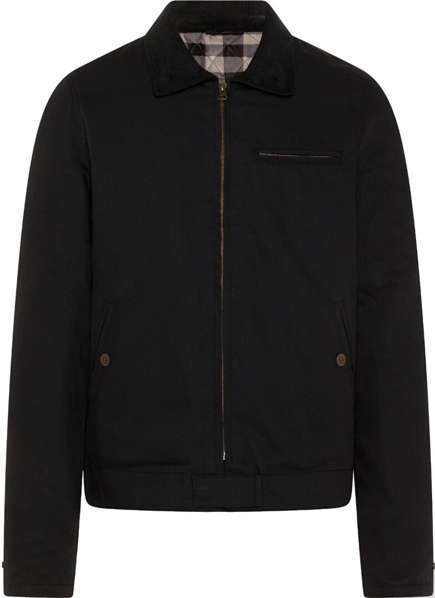 ROKKER Canvas Zwarte Textieljas - Jas
