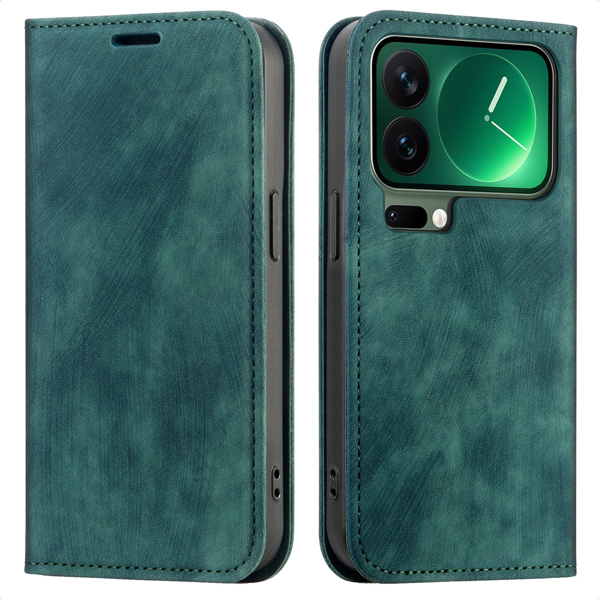 imoshion Hoesje - Geschikt voor Xiaomi 17 Pro Max - Slim Bookcase - Groen