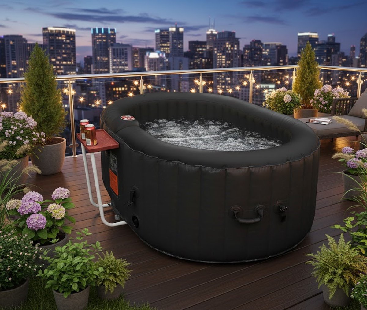 Medahomestore Opblaasbare Whirlpool met Verwarming - afbeelding 3