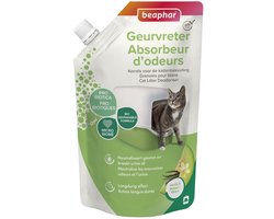 Beaphar Geurvreter Kattenbakreiniging Vanille & Meloen 400 gr