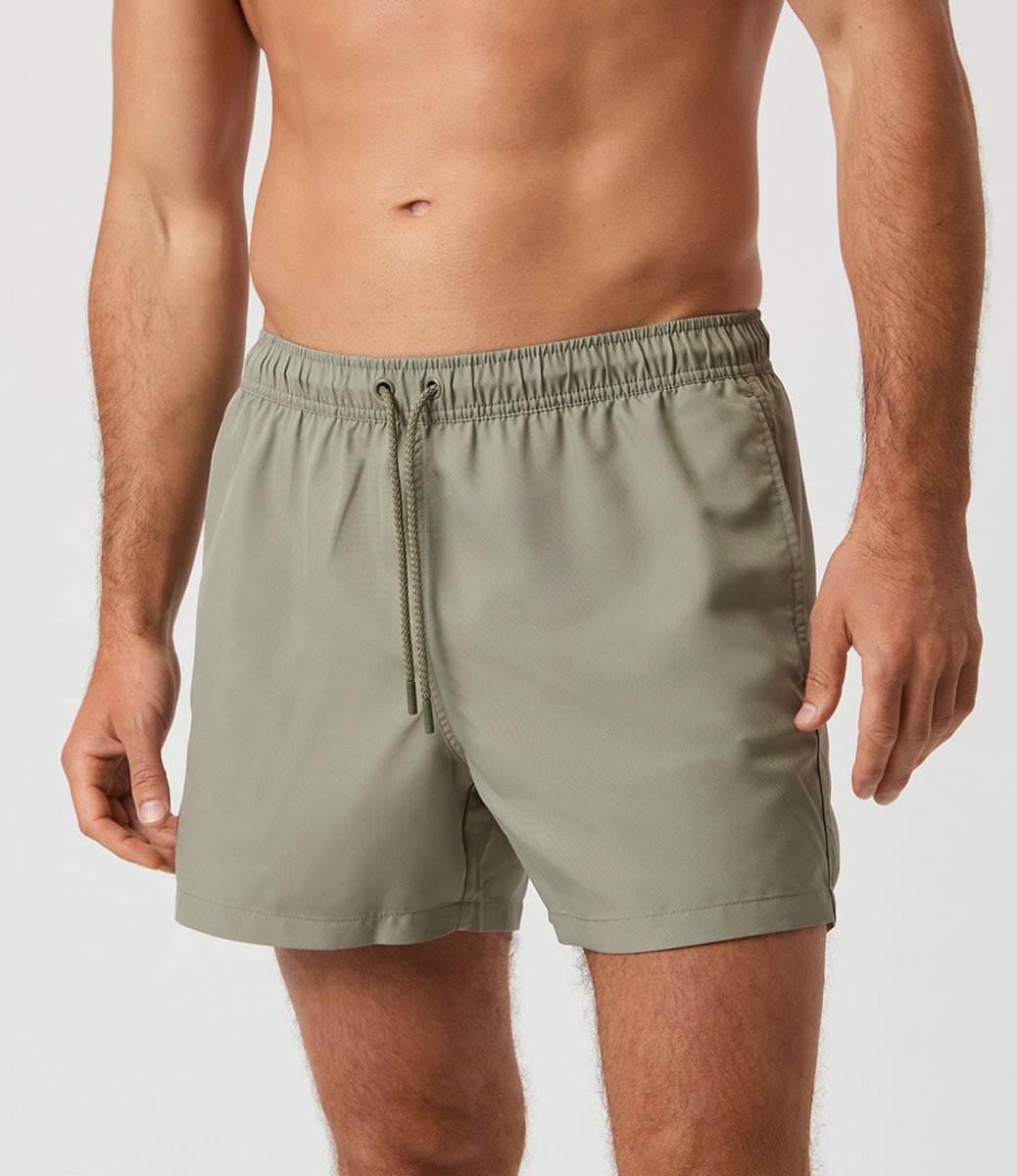 Björn Borg Solid Zwembroek Heren - Zwemshort Mannen - Korter Model - Gerecycled Polyester - Groen — afbeelding 5