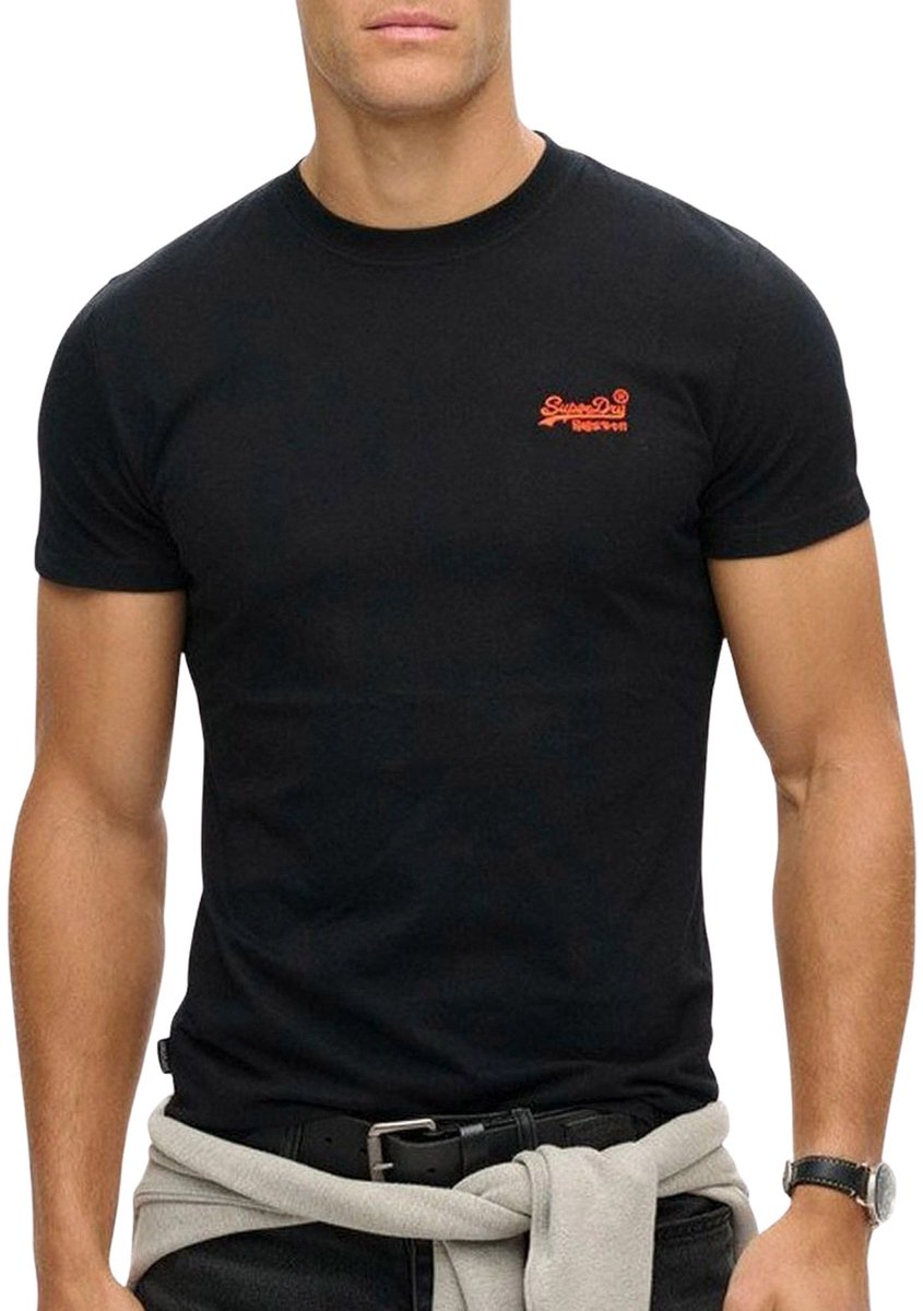 Superdry Vintage Logo Shirt Heren Zwart