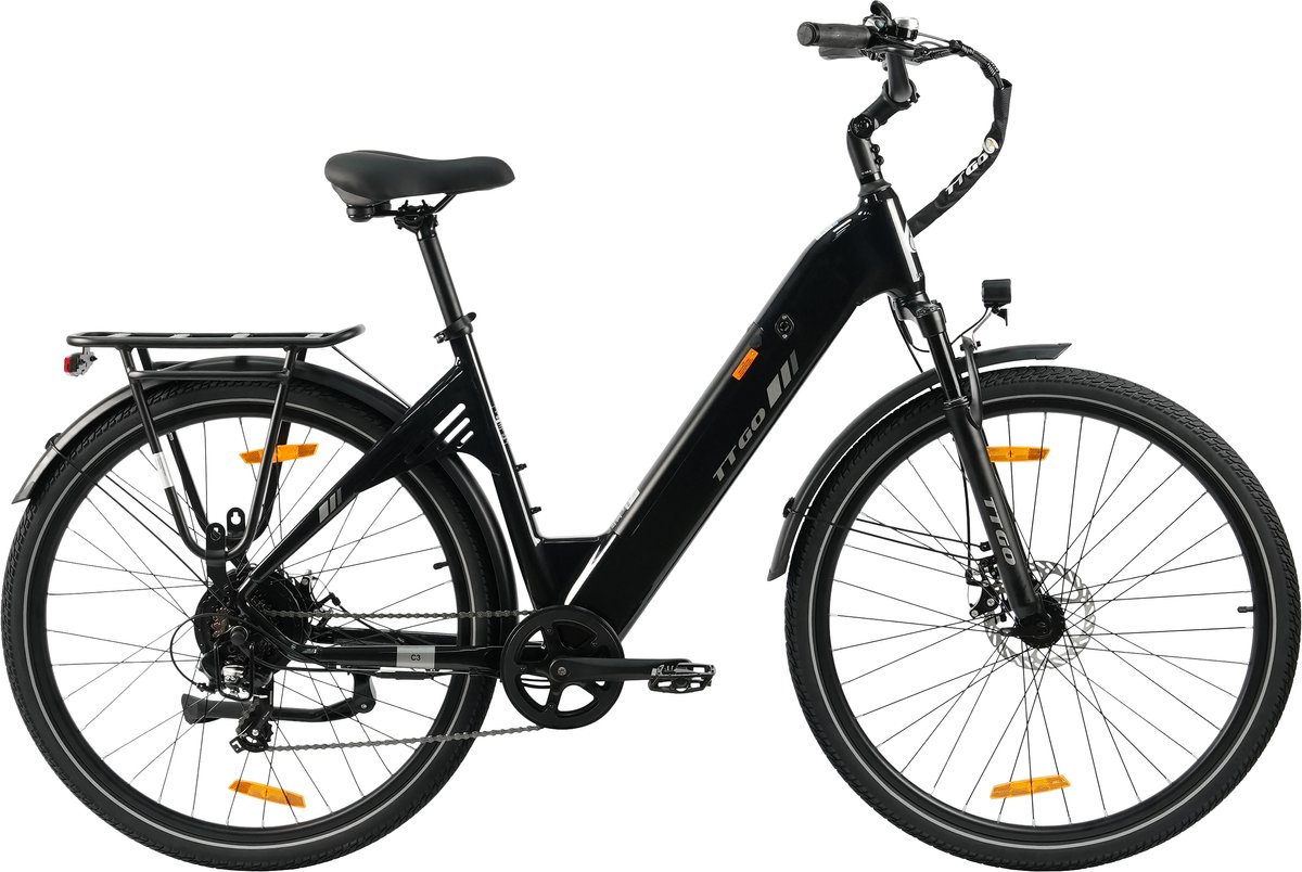 SMARTAI 28-inch Elektrische Fiets - Stadsfiets - Max Snelheid 25km/u - Max 120km Bereik thumbnail 2