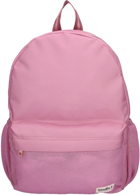 Studio V Timeless - Rugzak - Gevoerd - 13,6 liter - 39 x 29 x 12 cm - Roze