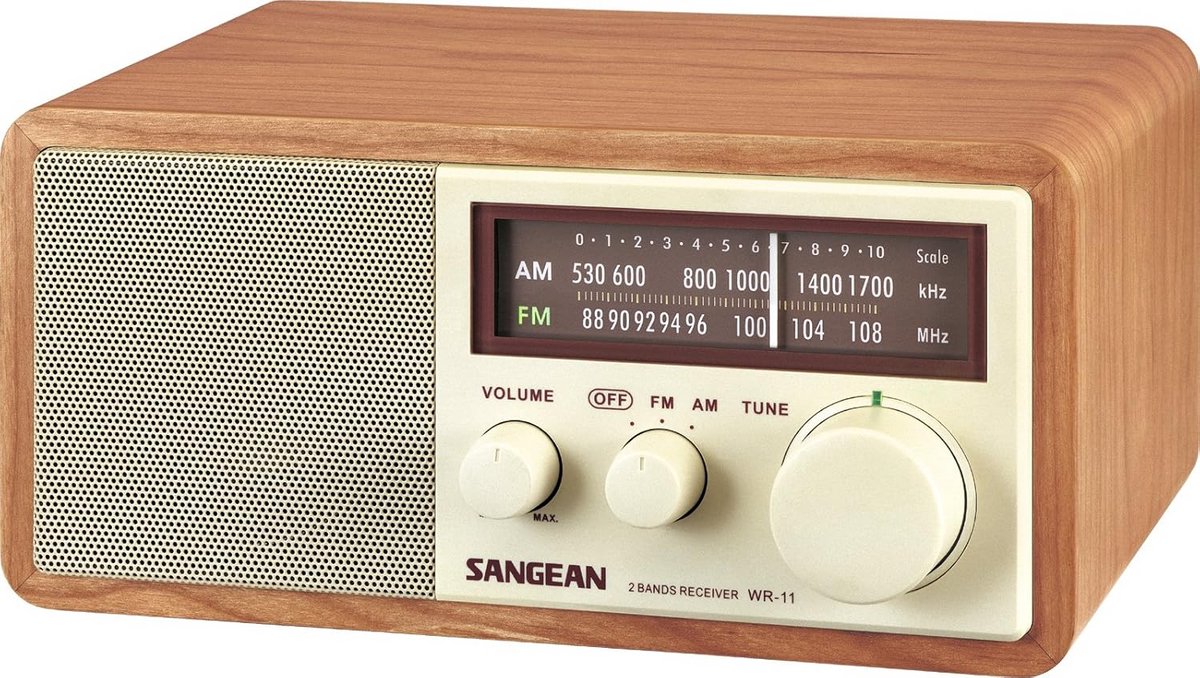 DAB+ Digitale Desktop Radio met AUX-In en Hoofdtelefoonaansluiting