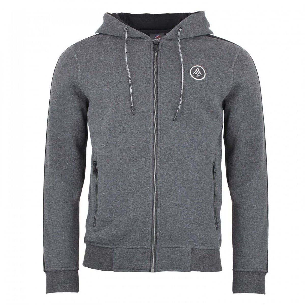 Hooded sweatshirt Peak Mountain Cyril Grijs