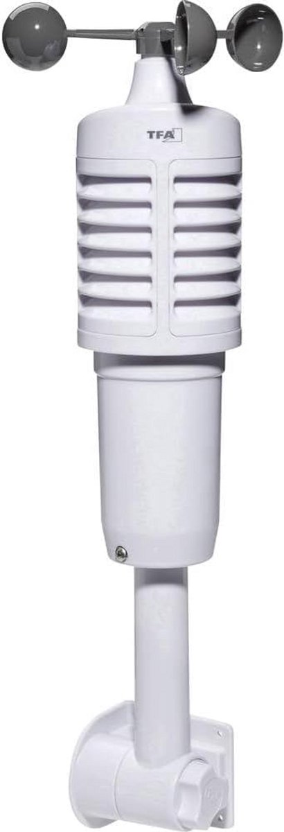 Draadloze Thermo Hygro Wind Sensor Buitenstation Weerstation Onderdeel