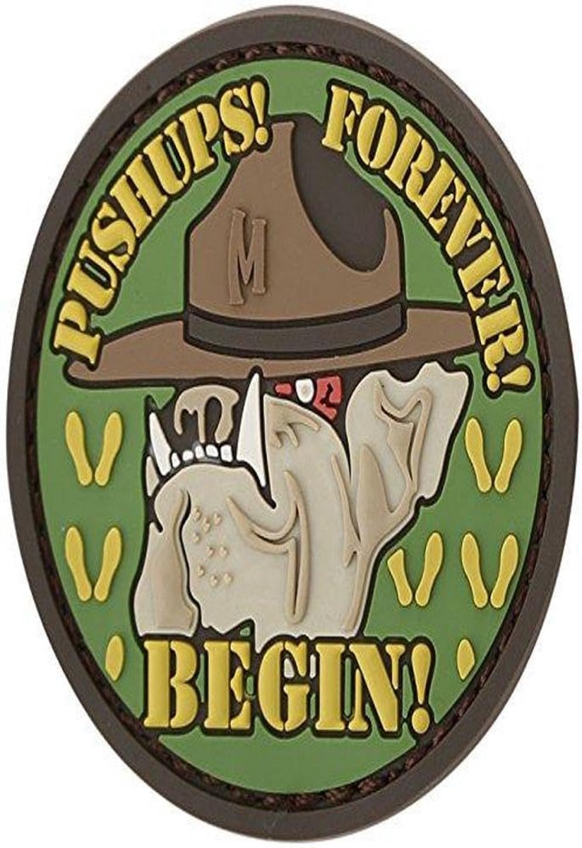 3D Morale Patch PVC Rubber - Militaire Themapatch