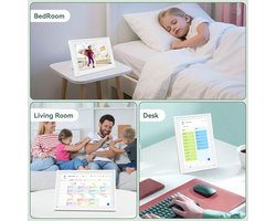 D&A Agenda - Planner - Digitale kalender - Digitale agenda - Digitale planner - Familieplanner - Familieagenda - Touchscreen - Wifi