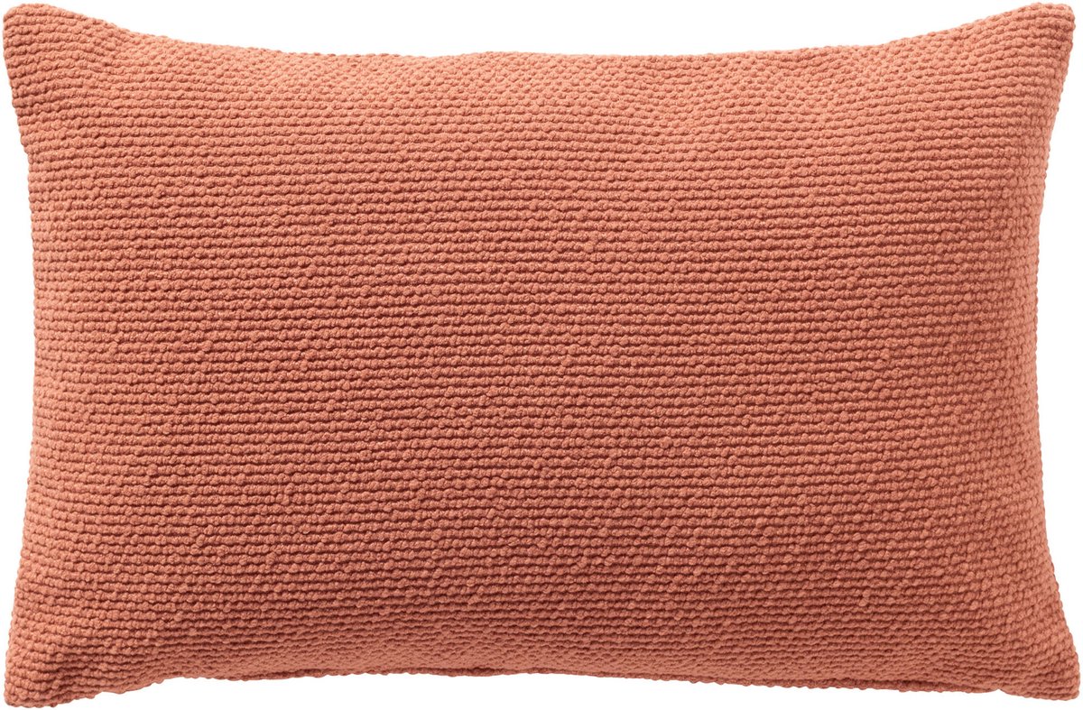 Dutch Decor JULIO - kussenhoes outdoor 40x60 cm - waterafstotend en uv-bestendig - Carnelian - oranje