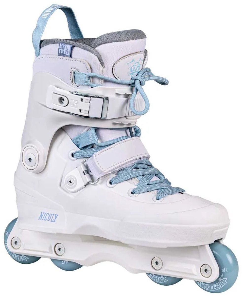 Usd Skates Aeon 60 Nicoly Pro Inline Skates Man Vrouw Grijs