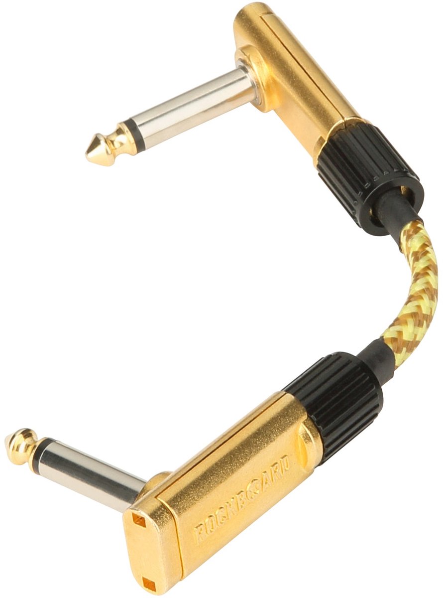 RockBoard Tweed Series Flat Patch Cable Vintage 5 cm